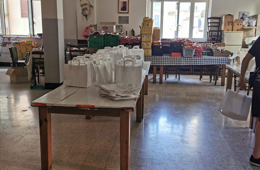 LA GESTIONE DELLA MENSA DEI POVERI “SAN FRANCESCO” IN SALERNO PASSA ALLA GUIDA DELLA CARITAS DIOCESANA