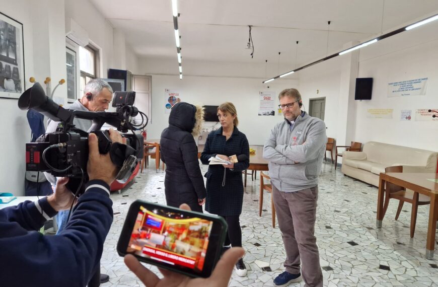 Caritas Salerno su Rai 3 per portare avanti le istanze degli ultimi