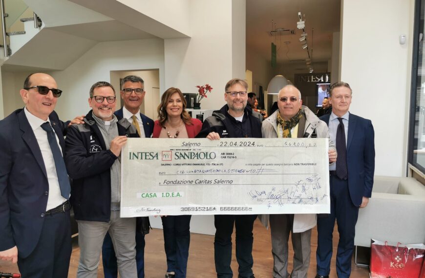 Da Intesa Sanpaolo 54mila euro per Casa I.D.E.A.